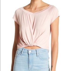 Nordstrom NWT Knot Front Tee